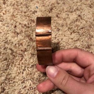 Handmade copper bangle